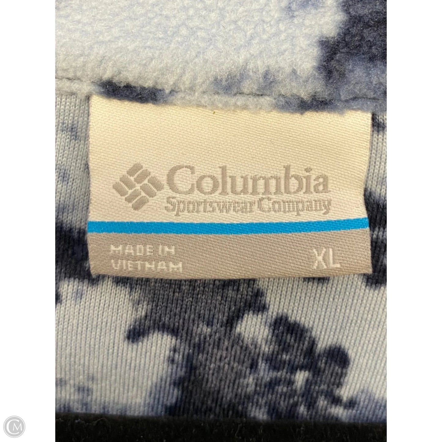 Jacket Fleece By Columbia In Blue, Size: Xl