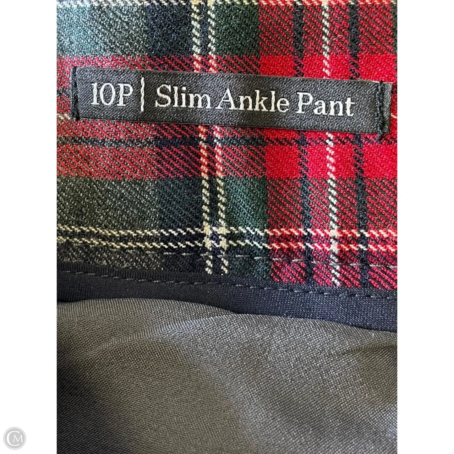 Pants Dress By Talbots In Plaid Pattern, Size: 10p