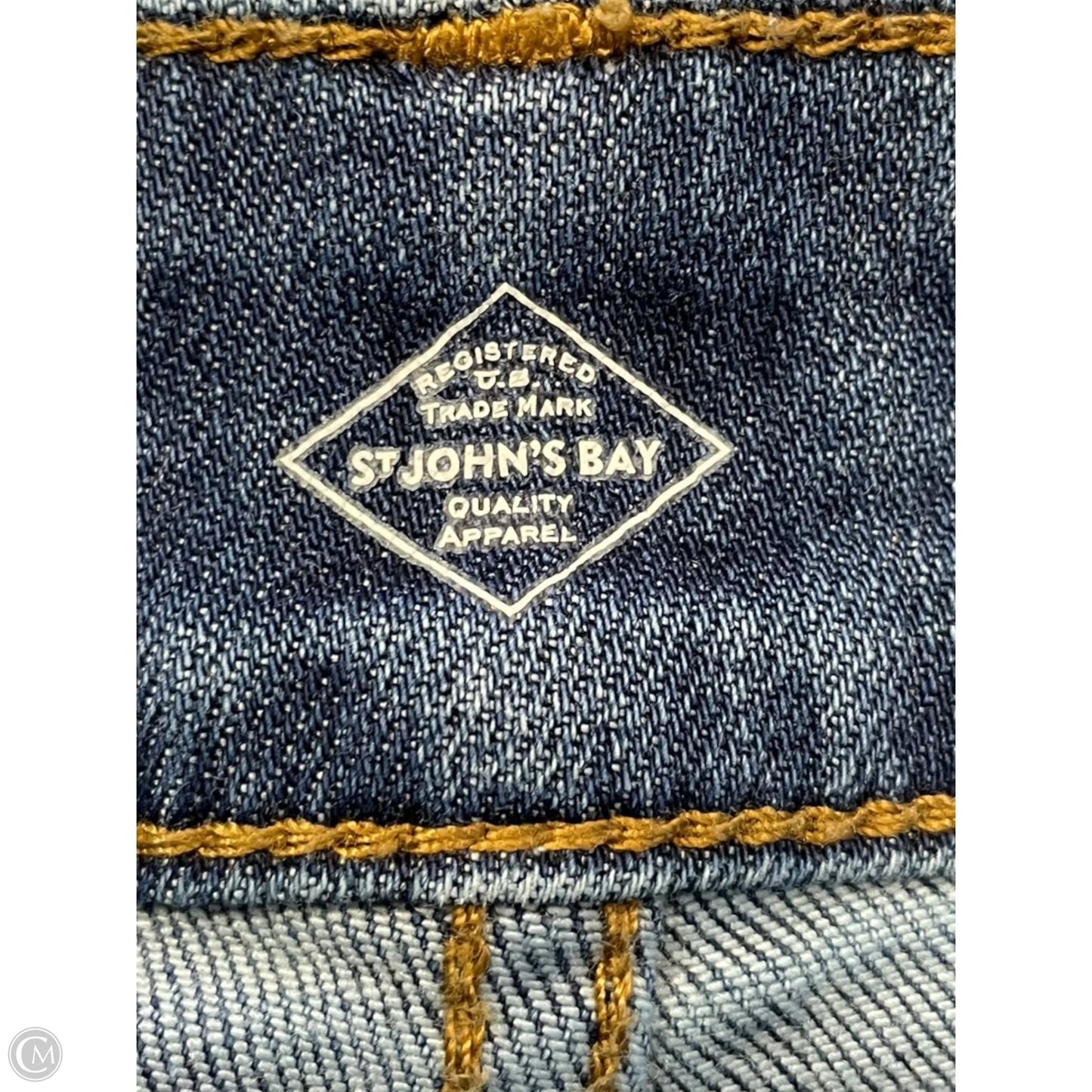 Jeans Straight By St Johns Bay In Blue, Size: 8
