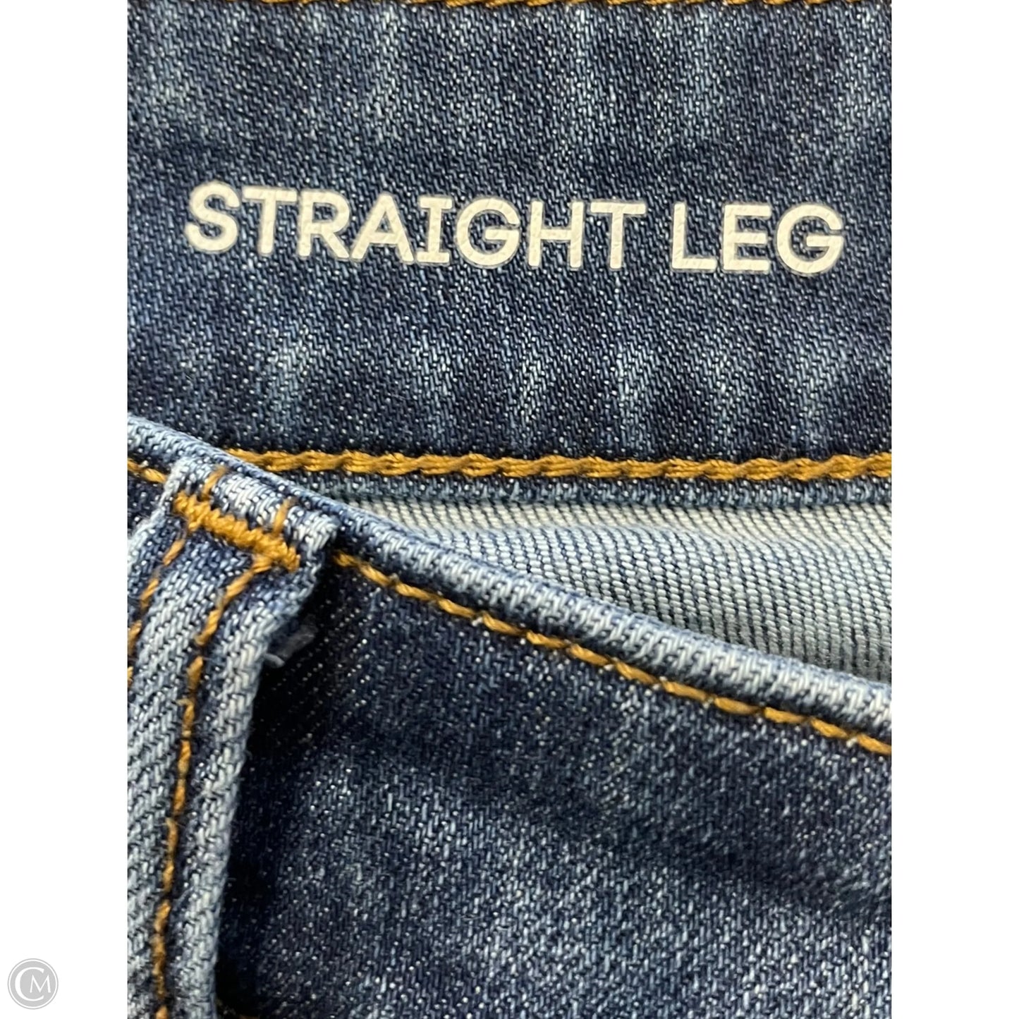Jeans Straight By St Johns Bay In Blue, Size: 8