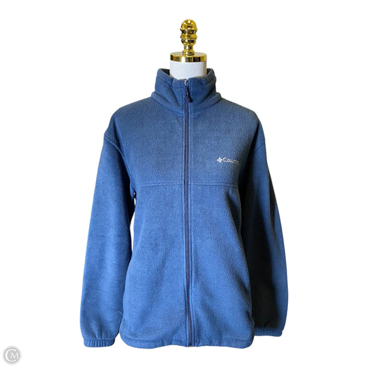 Jacket Fleece By Columbia In Blue, Size: L