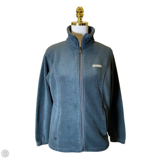 Jacket Fleece By Columbia In Green, Size: L