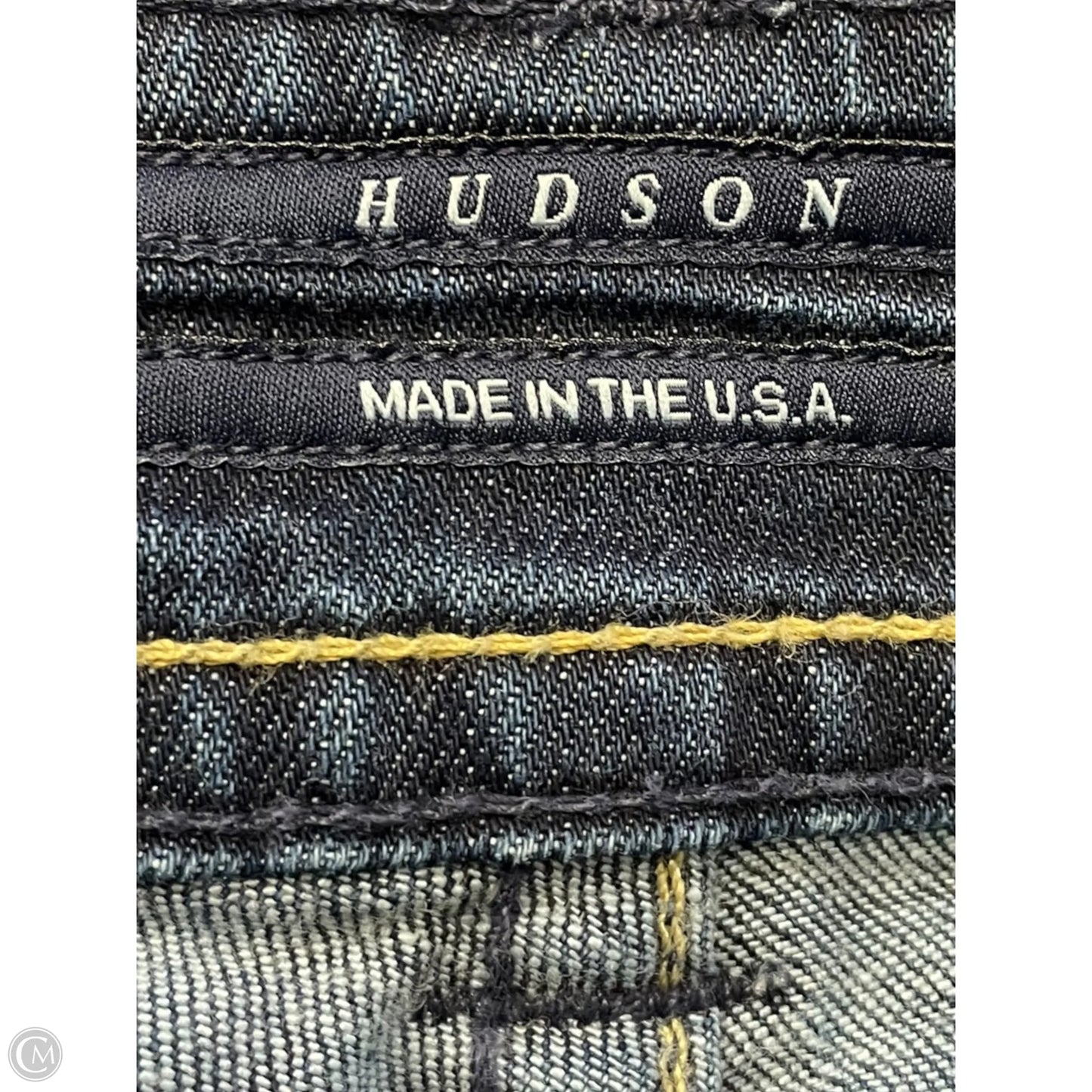 Jeans Boot Cut By Hudson In Blue, Size: 8