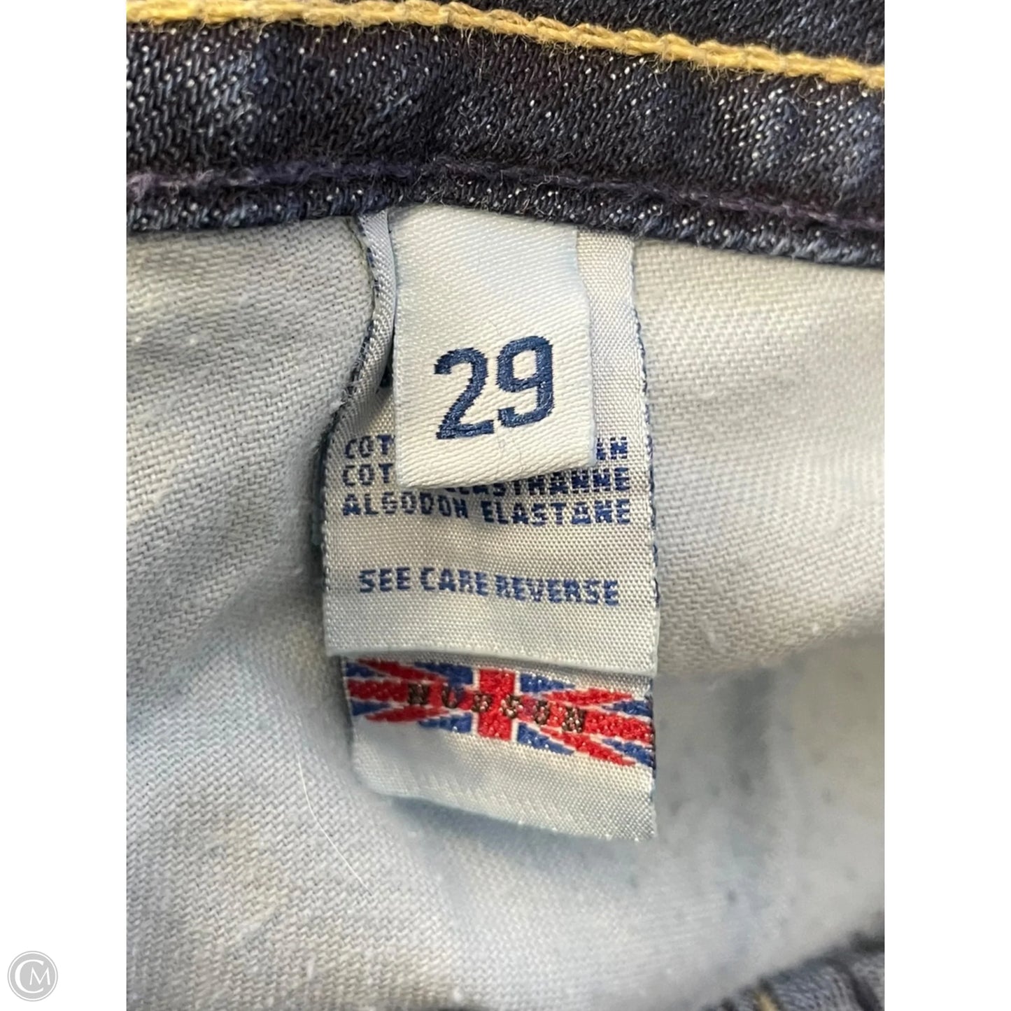 Jeans Boot Cut By Hudson In Blue, Size: 8