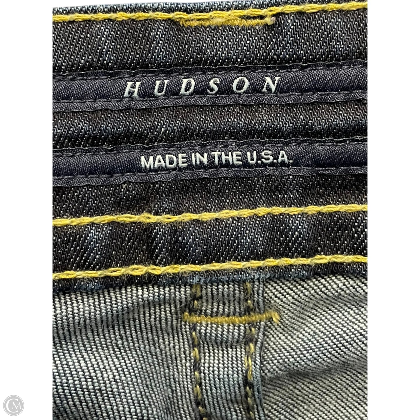 Jeans Boot Cut By Hudson In Blue, Size: 4