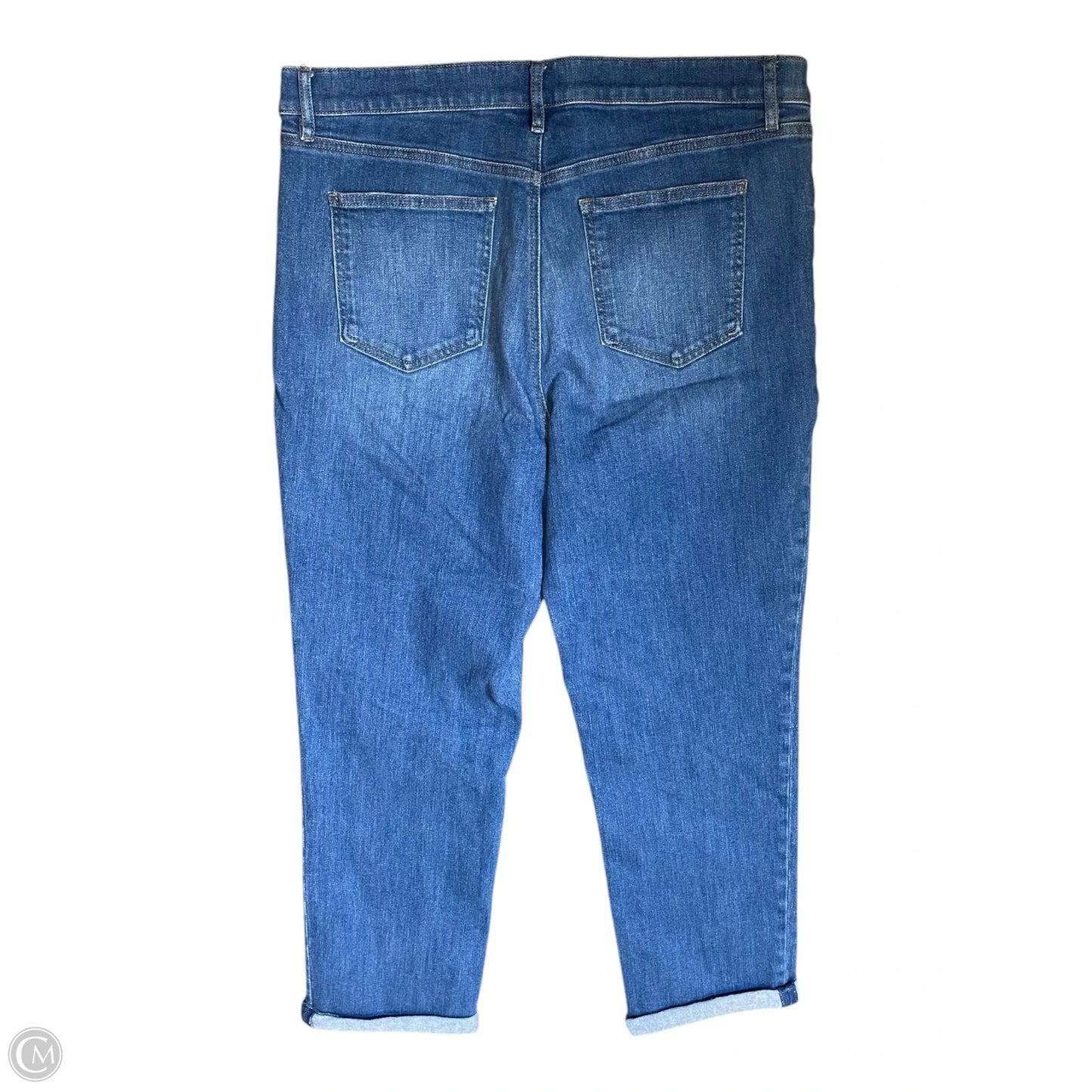 Jeans Straight By Loft In Blue, Size: 14