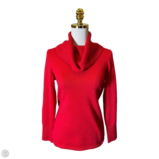 Sweater Cashmere By Talbots In Red, Size: S