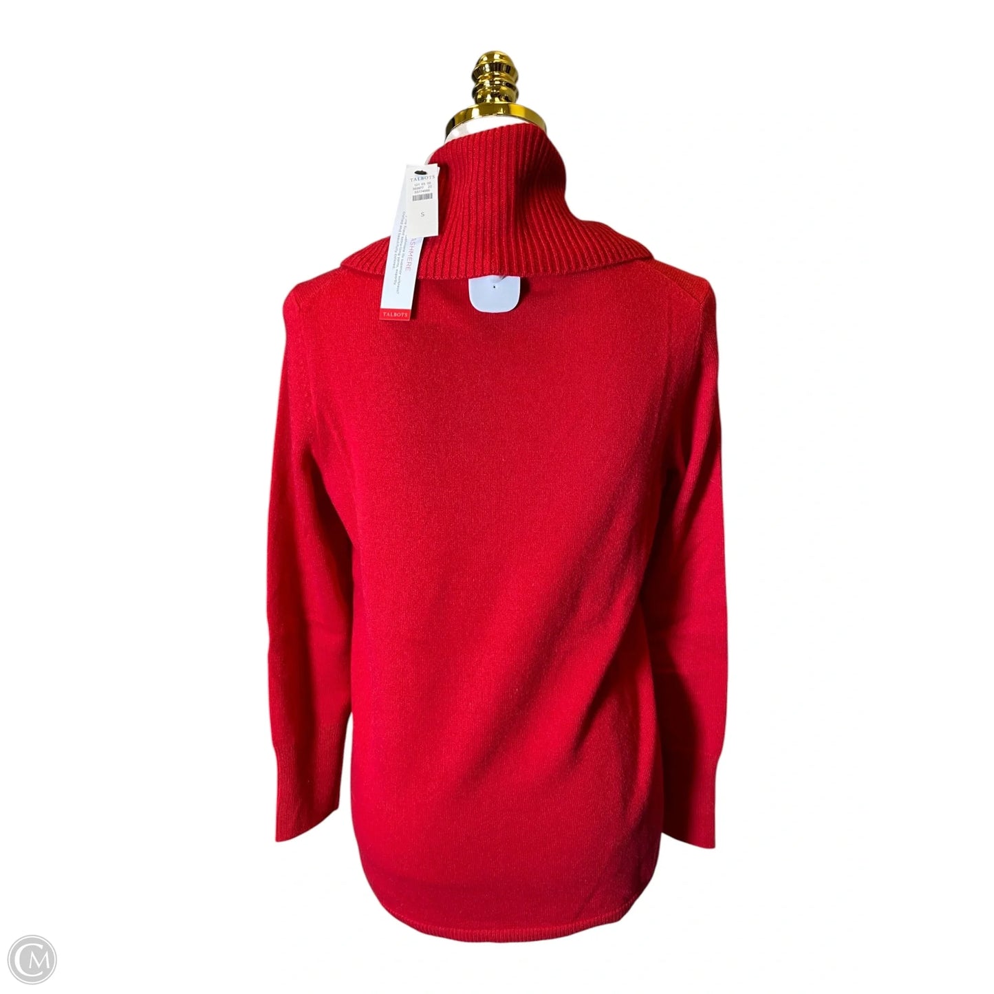 Sweater Cashmere By Talbots In Red, Size: S