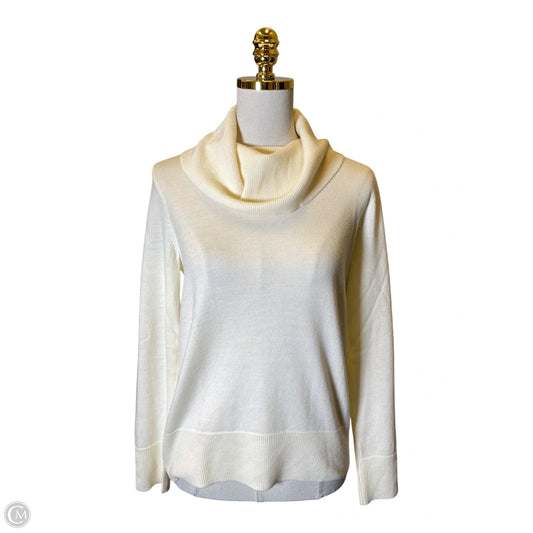 Sweater By Talbots In Cream, Size: M