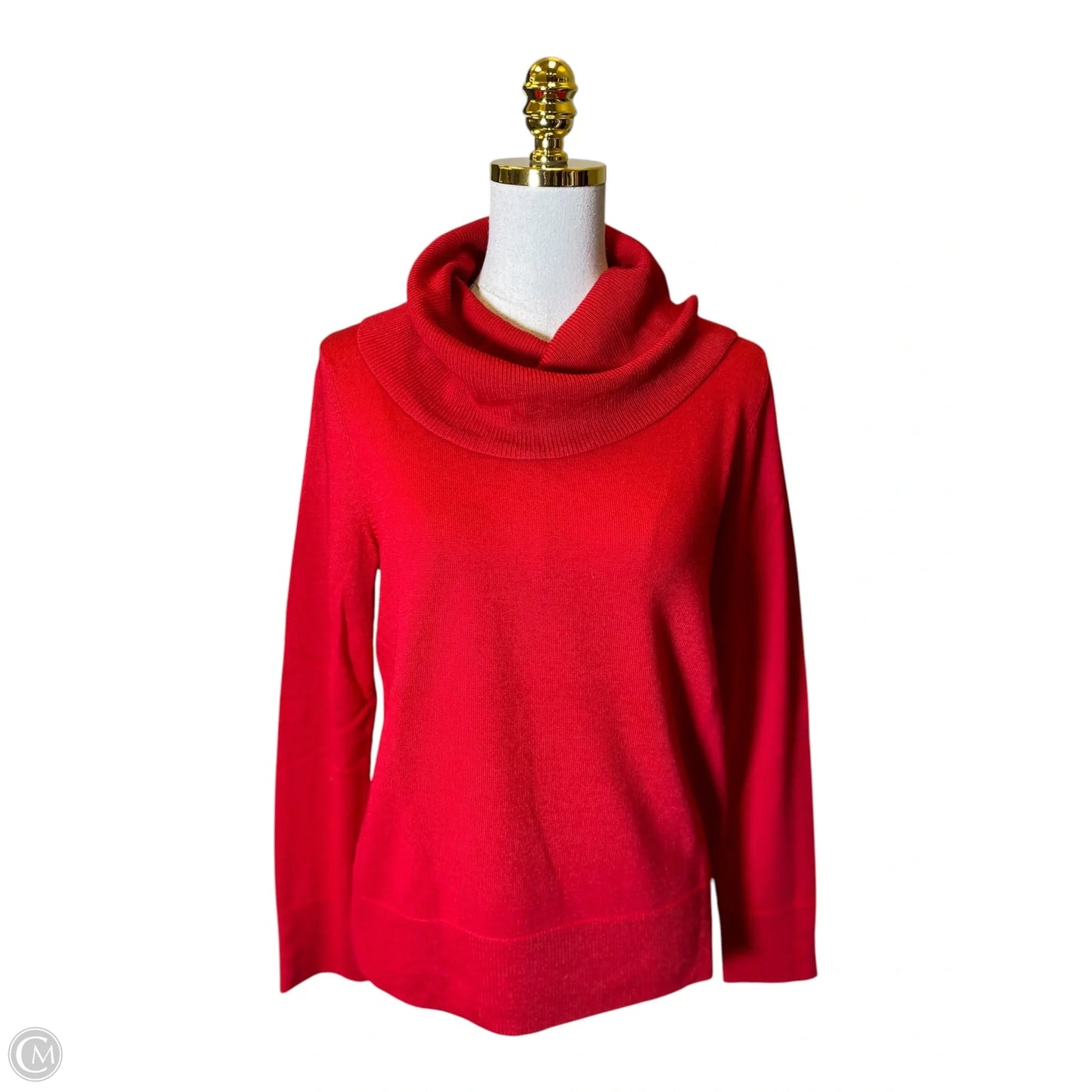 Sweater By Talbots In Red, Size: M