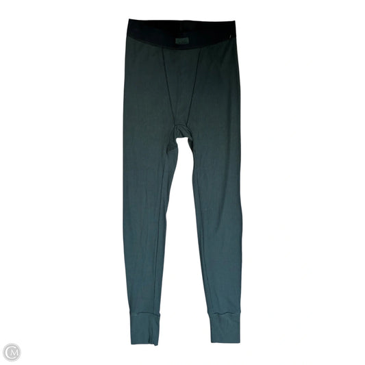 Pants Leggings By Skims In Black & Green, Size: S