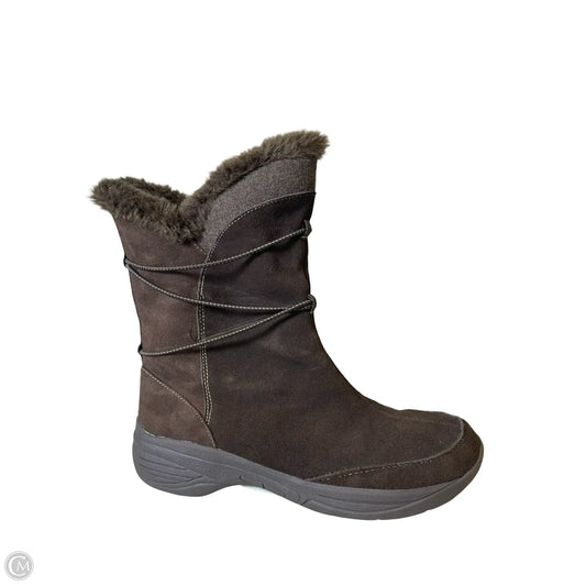 Boots Ankle Flats By Croft And Barrow In Brown, Size: 8.5