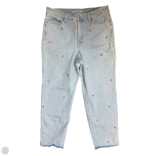 Jeans Straight By Old Navy In Multi-colored, Size: 14