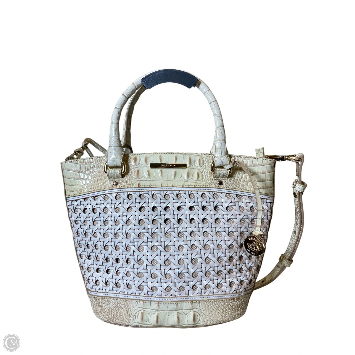 Crossbody Designer By Brahmin, Size: Medium