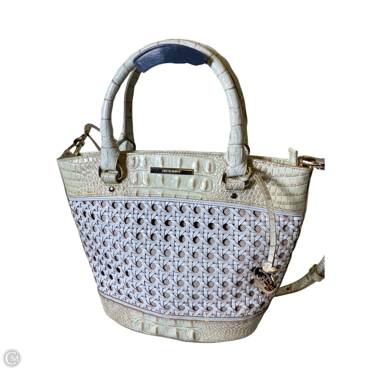 Crossbody Designer By Brahmin, Size: Medium