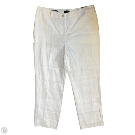 Pants Dress By Talbots In White, Size: 14