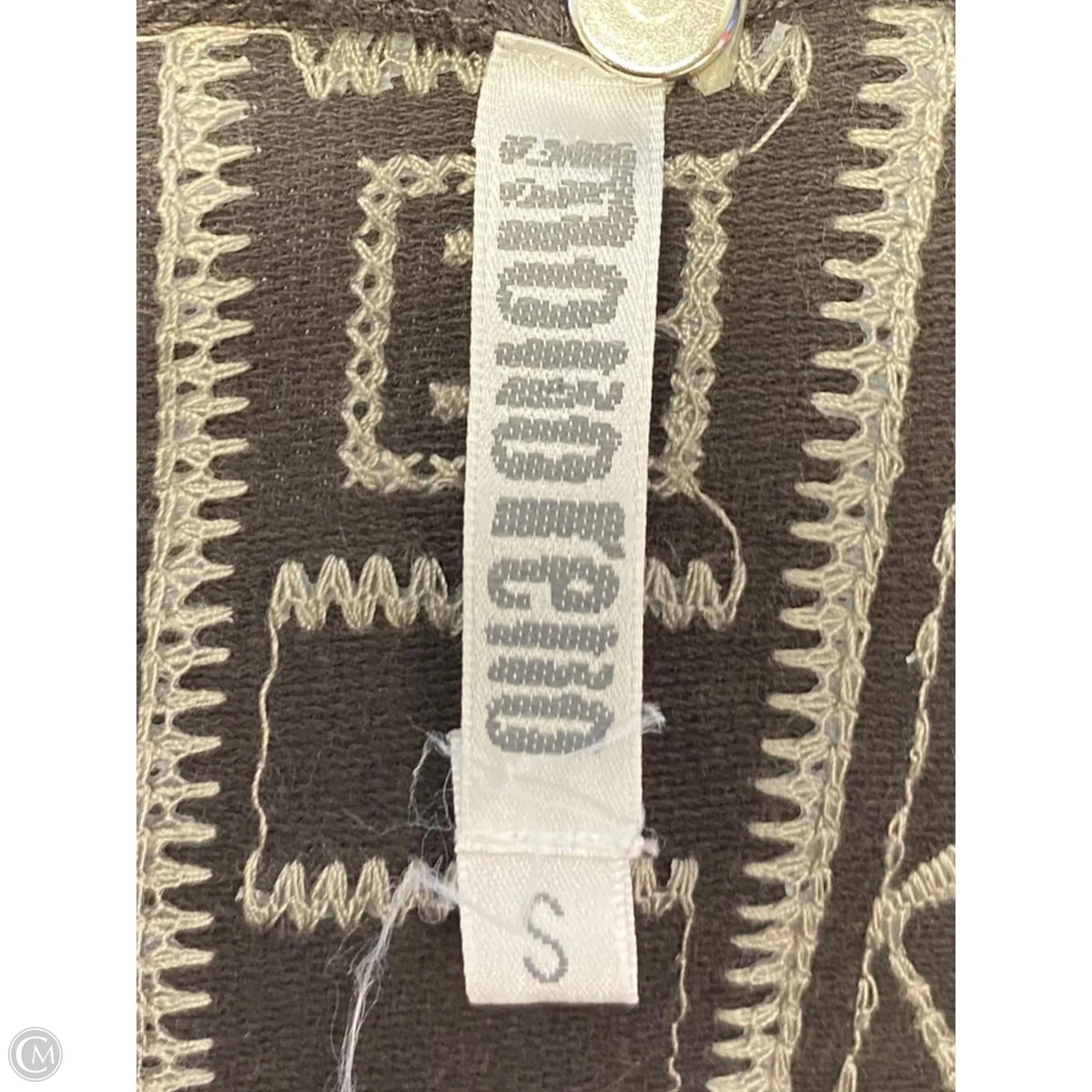 Sweater By Monoreno In Brown & Grey, Size: S