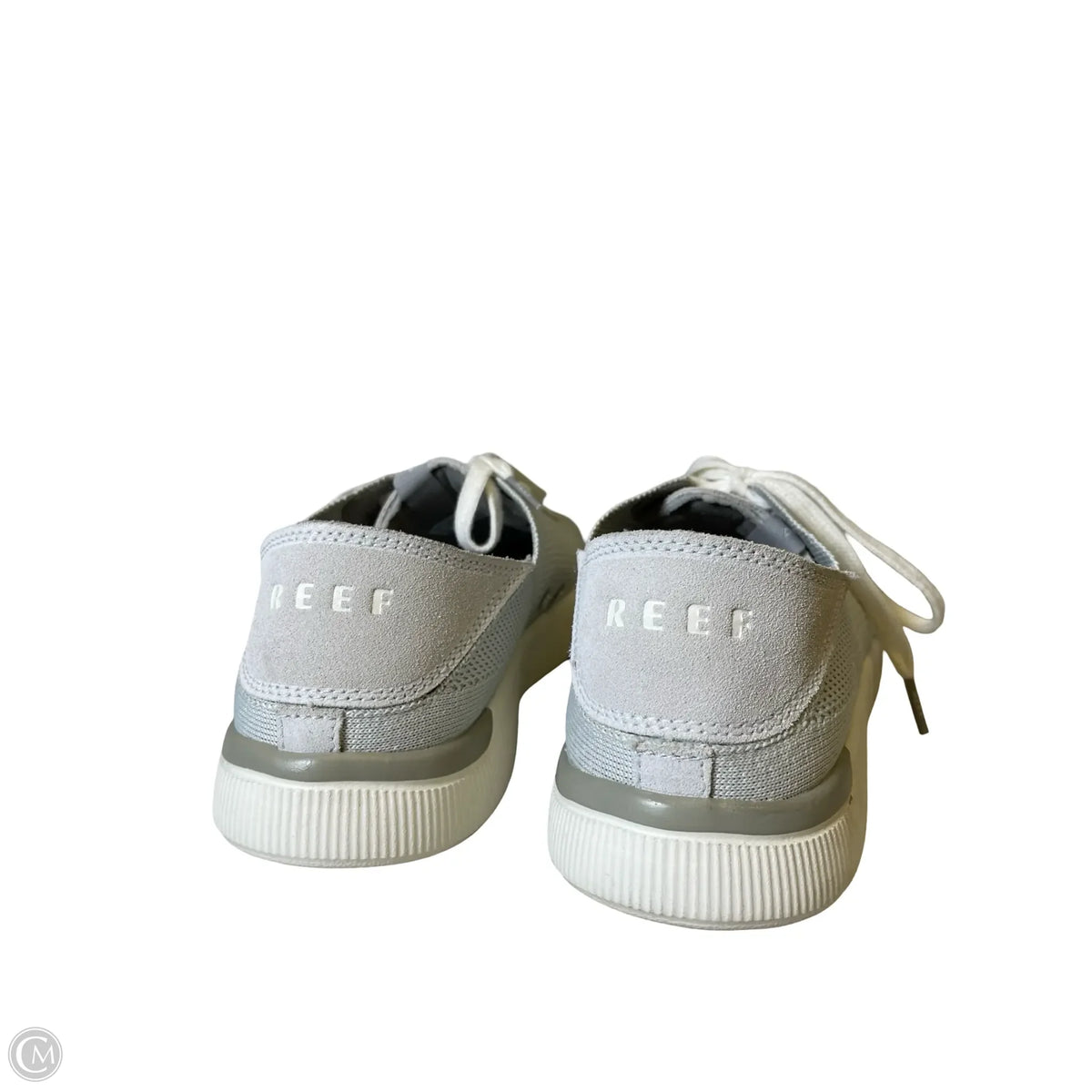 Shoes Flats By Reef In Grey, Size: 11