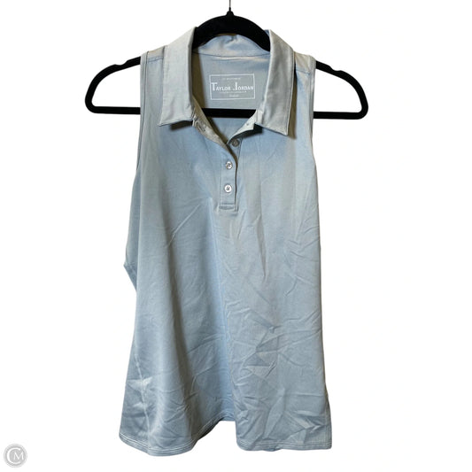 Top Sleeveless By Clothes Mentor In Grey, Size: M
