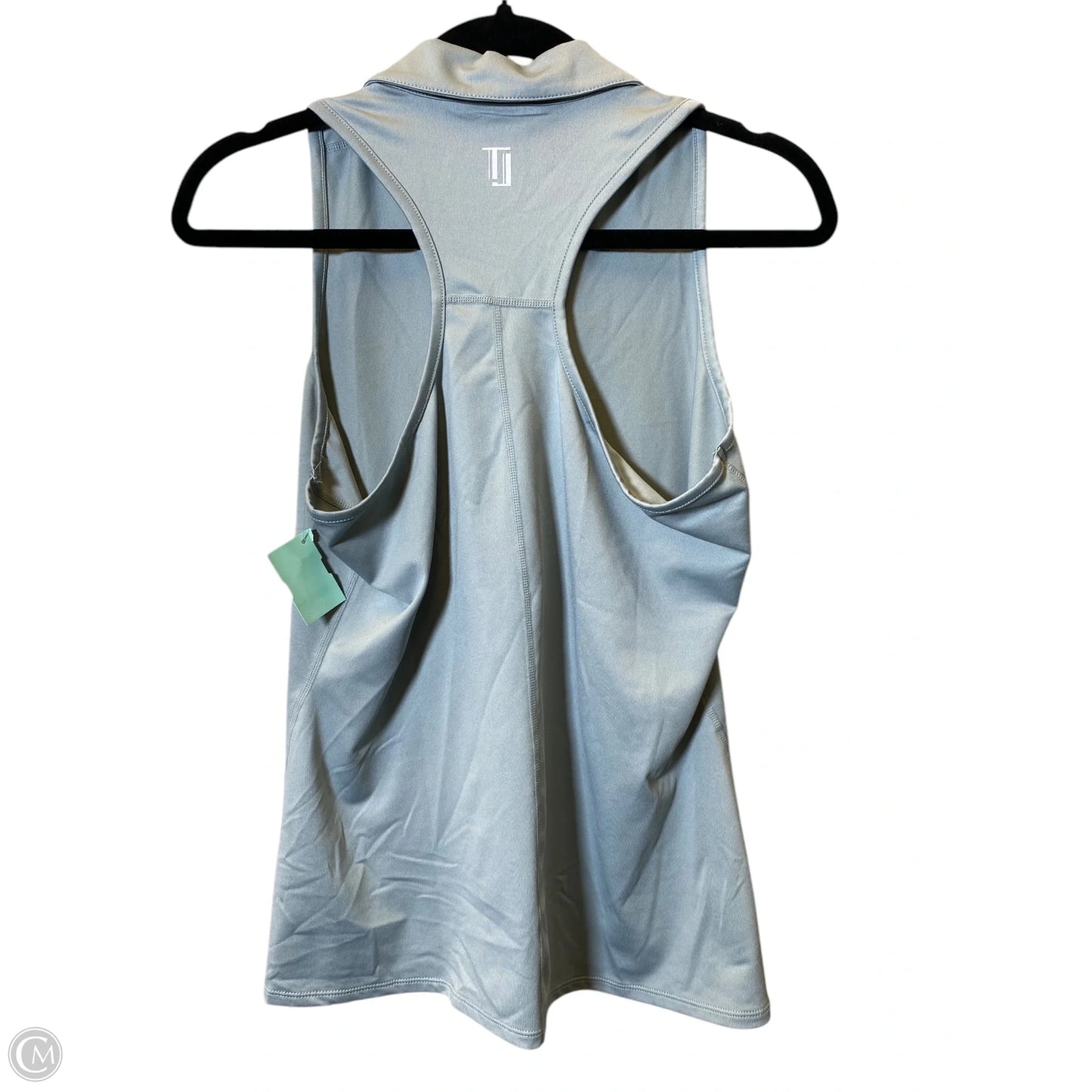 Top Sleeveless By Clothes Mentor In Grey, Size: M