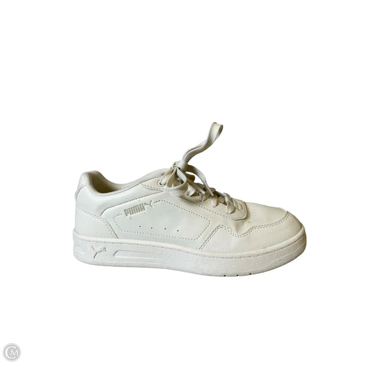 Shoes Athletic By Puma In Cream, Size: 8