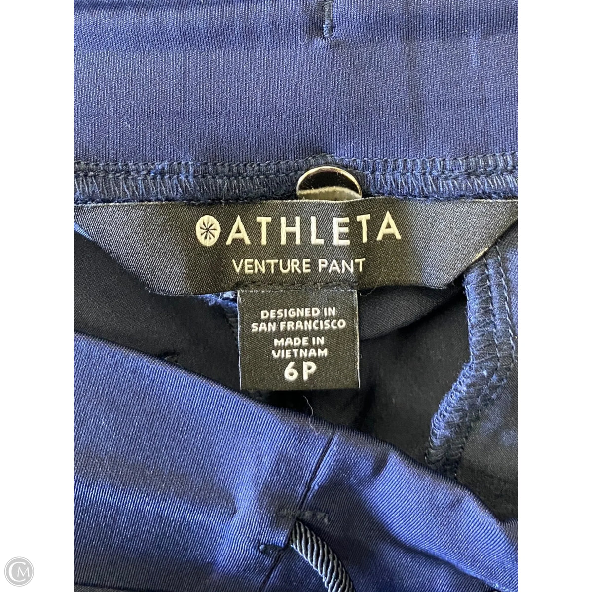 Athletic Pants By Athleta In Blue, Size: 6