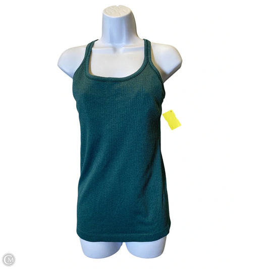 Athletic Tank Top By Lululemon In Green, Size: 8