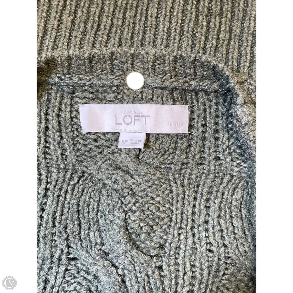 Sweater By Loft In Green, Size: S