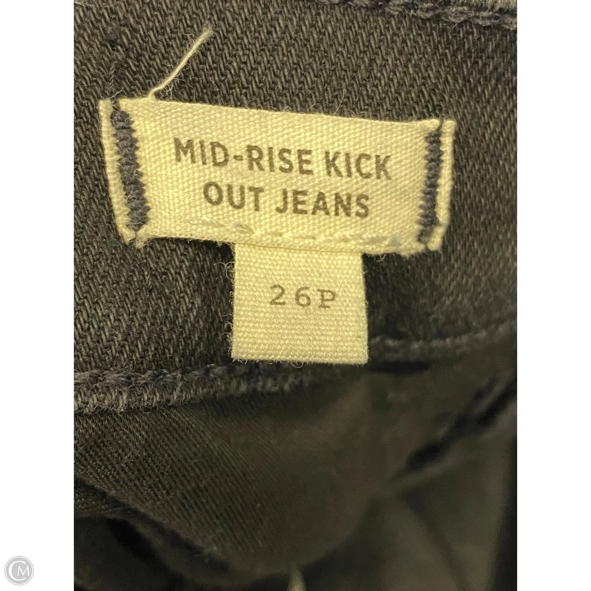 Jeans Boot Cut By Madewell In Black, Size: 2