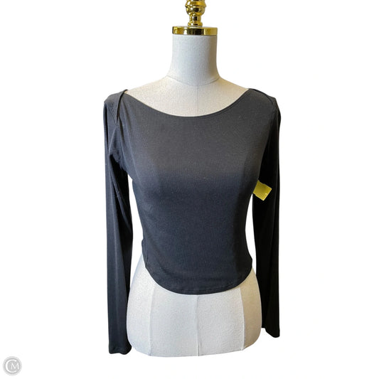 Top Long Sleeve By Lululemon In Black, Size: Xs