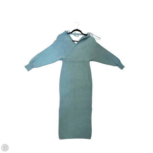 Dress Sweater By Fashion Nova In Blue, Size: S