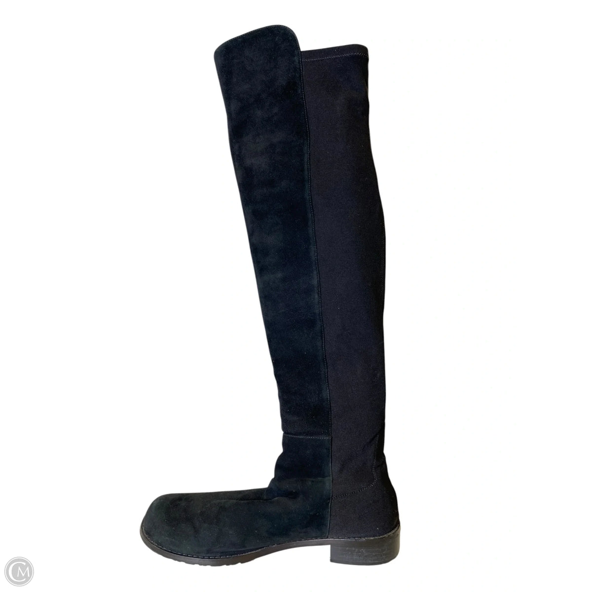 Boots Designer By Stuart Weitzman In Black, Size: 8.5