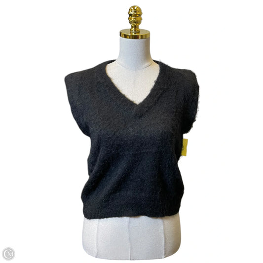 Vest Sweater By Copper Key In Black, Size: M
