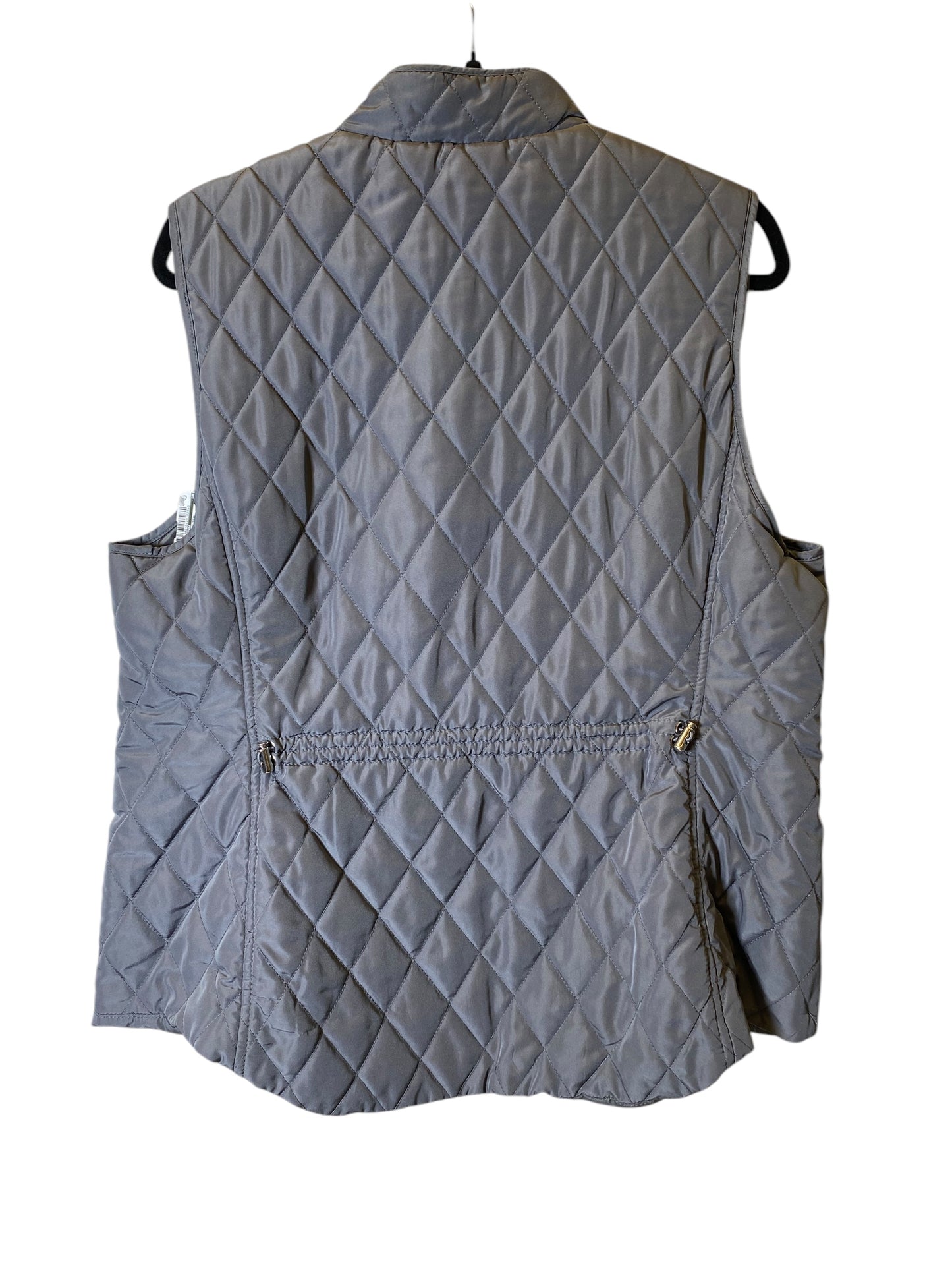 Vest Puffer & Quilted By Croft And Barrow In Grey, Size: Xl