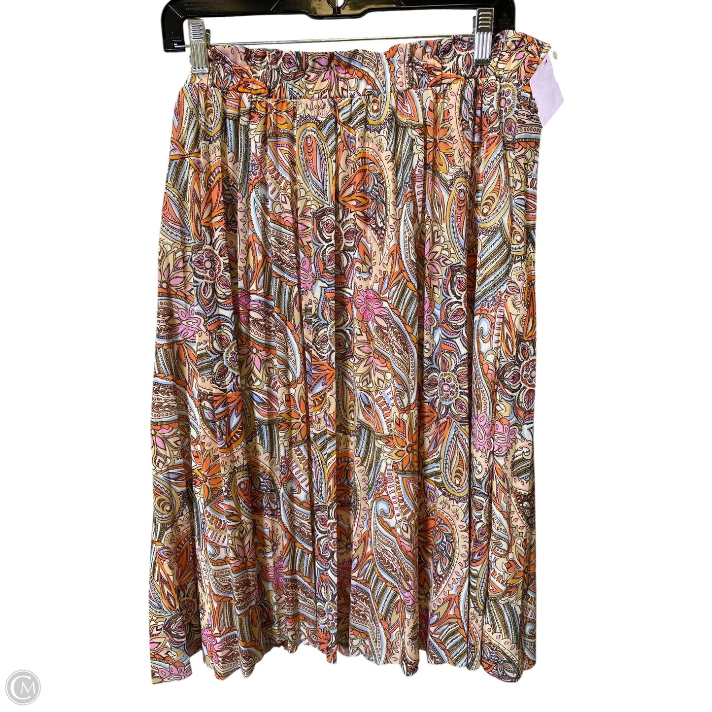 Skirt Midi By Versona In Multi-colored, Size: 14