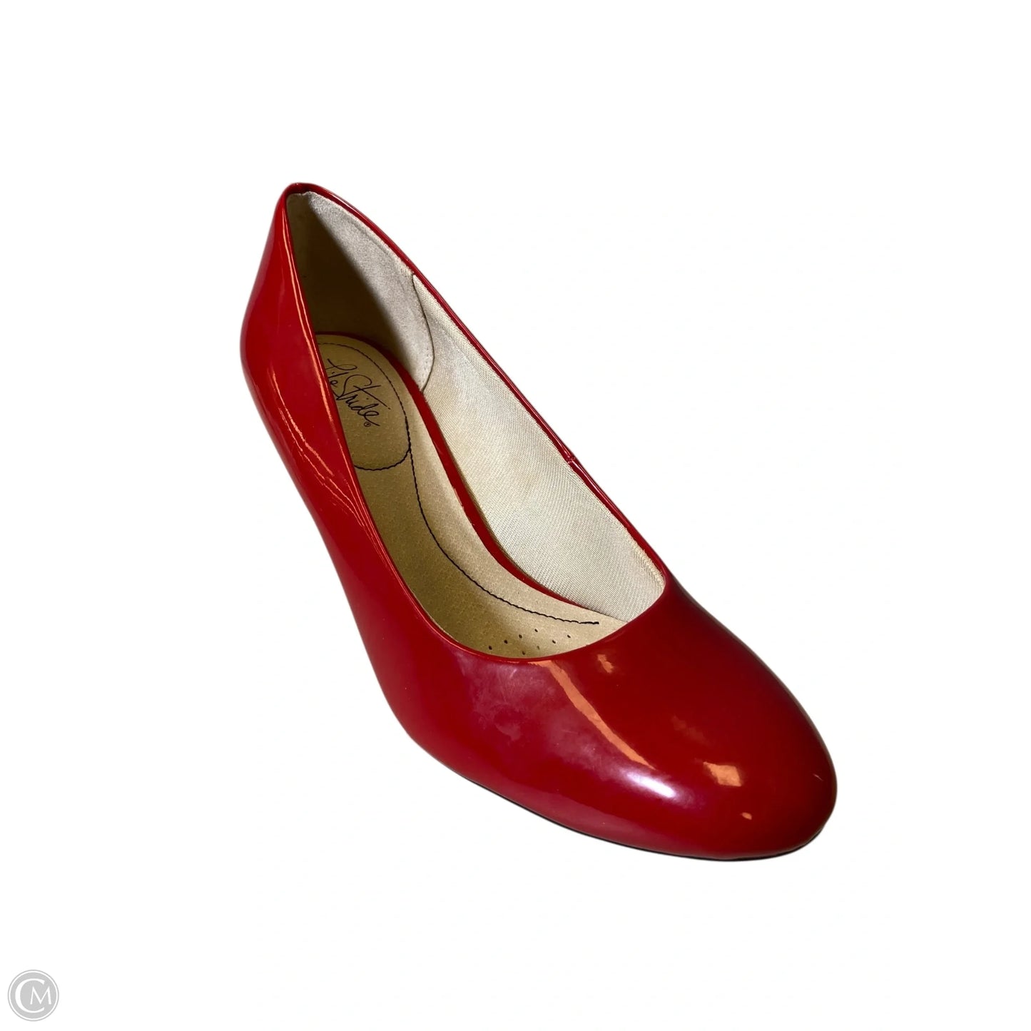 Shoes Heels Kitten By Life Stride In Red, Size: 8