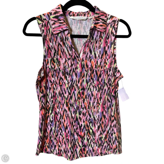 Top Sleeveless By Clothes Mentor In Multi-colored, Size: S