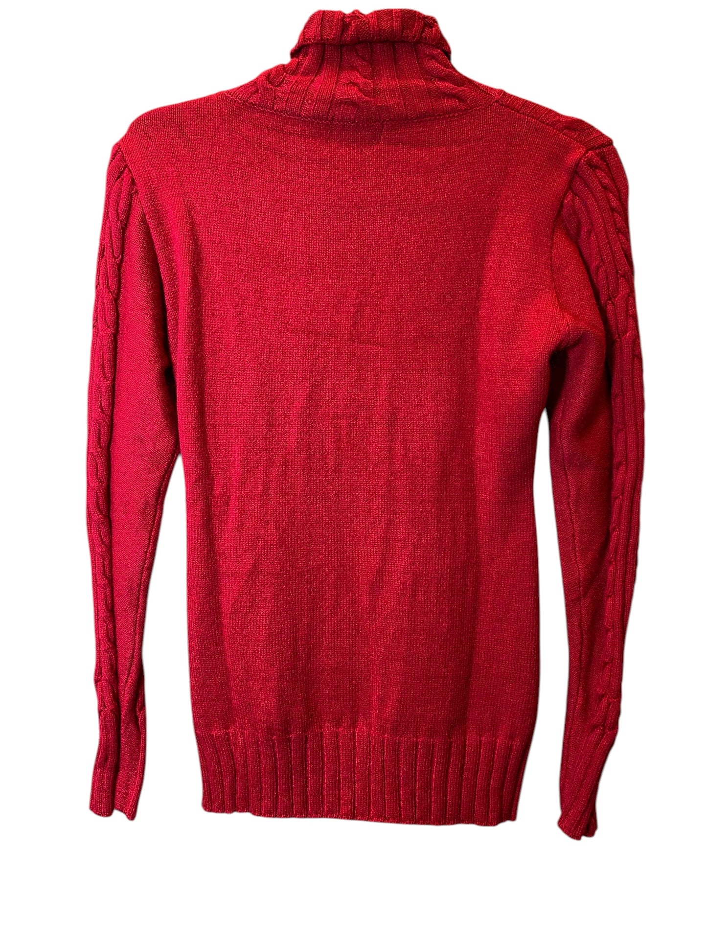 Sweater By Cmc In Red, Size: L