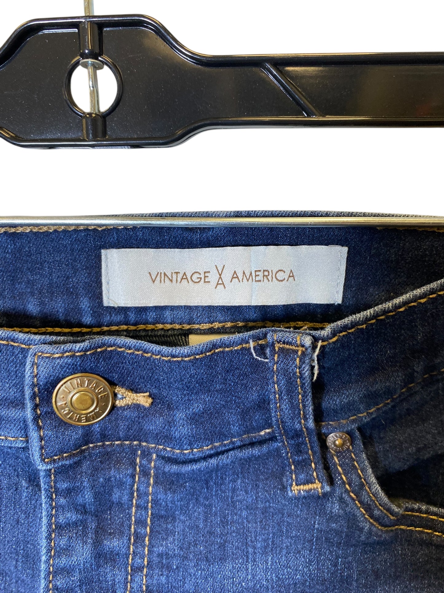 Jeans Boyfriend By Vintage America In Blue, Size: 10