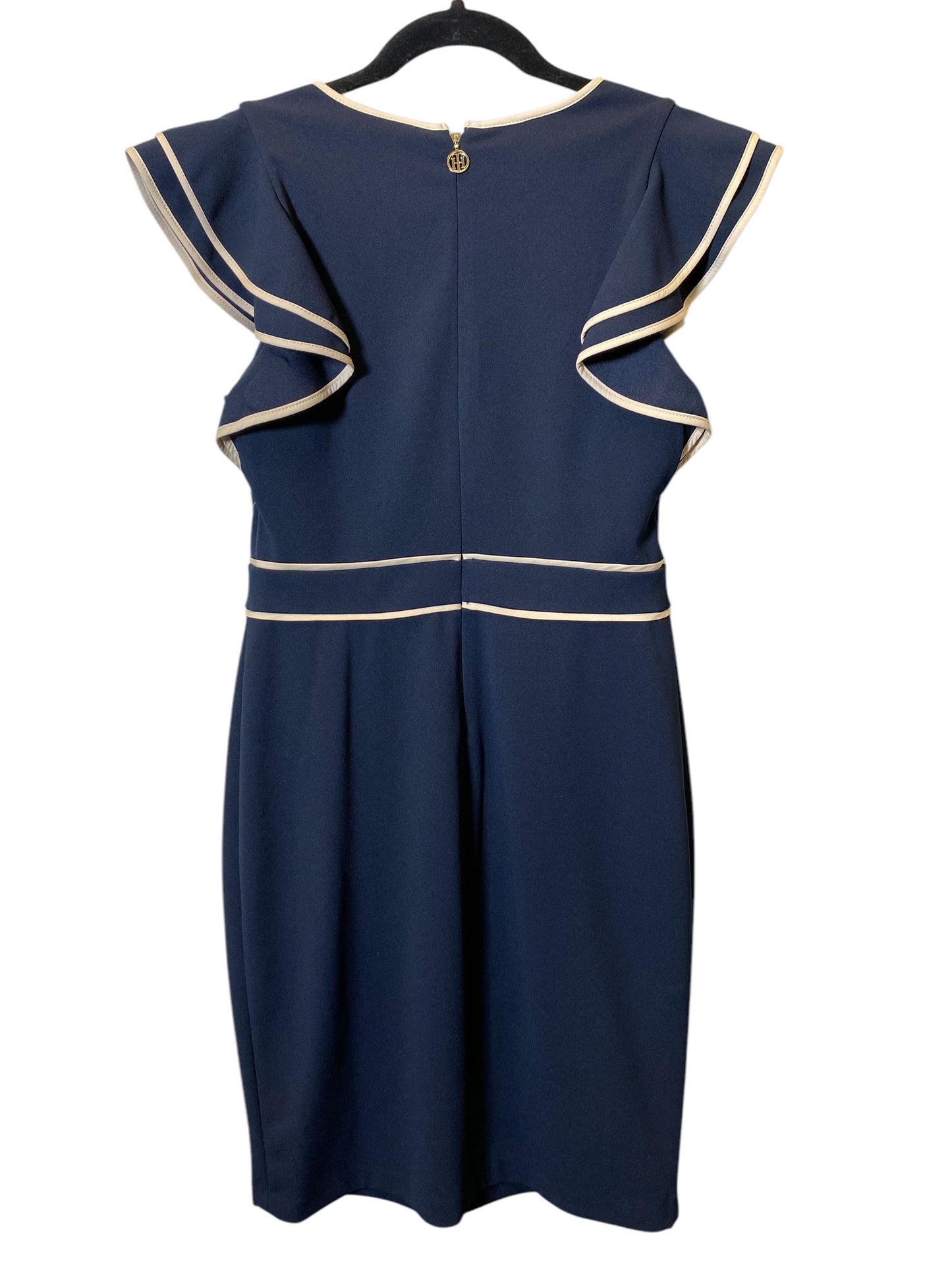 Dress Casual Midi By Tommy Hilfiger In Blue, Size: 6