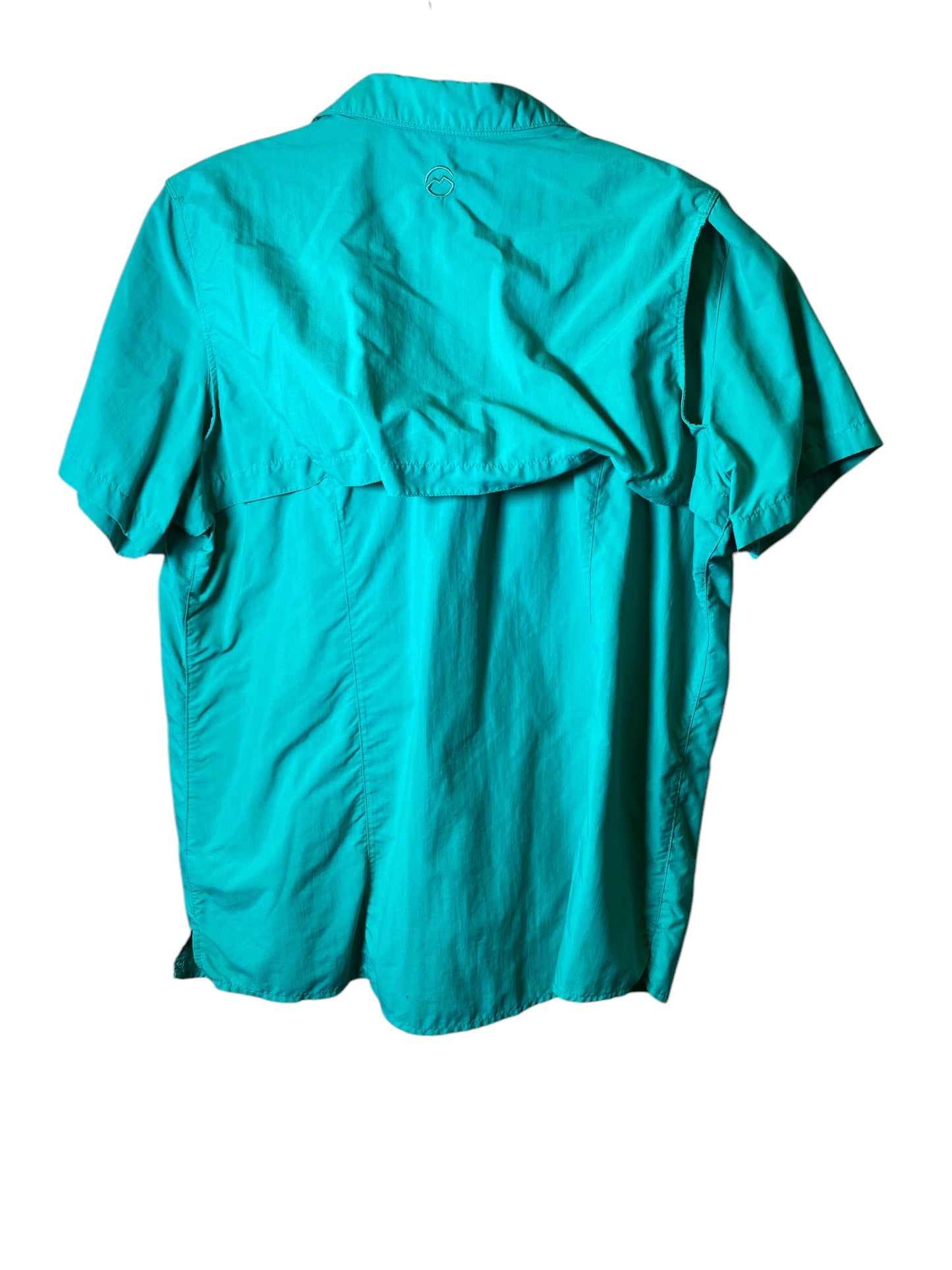 Athletic Top Short Sleeve By Magellan In Green, Size: Xl