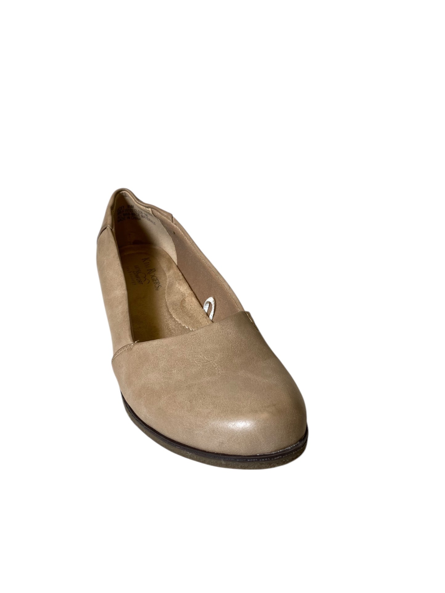 Shoes Flats By Kim Rogers In Beige, Size: 8.5