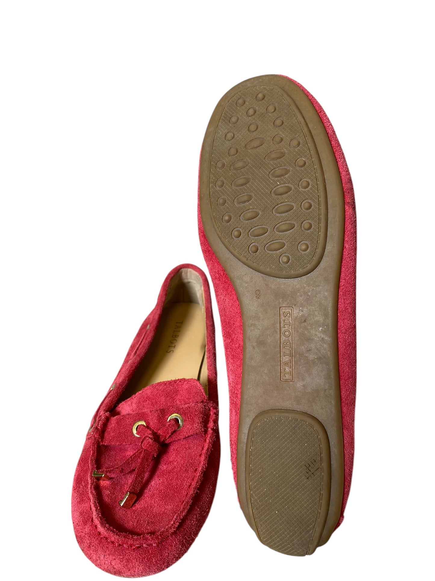 Shoes Flats By Talbots In Red, Size: 9