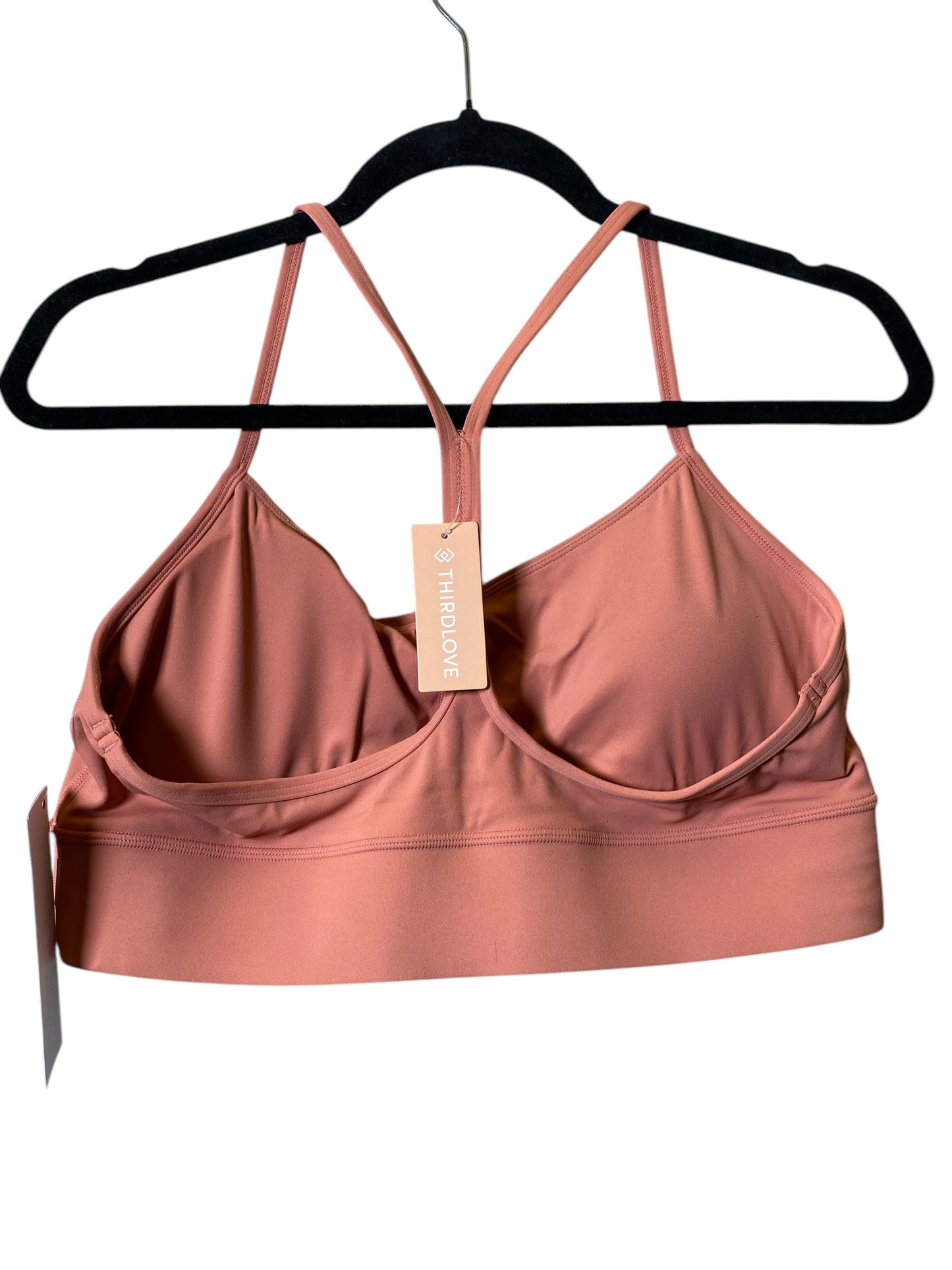 Athletic Bra By Clothes Mentor In Peach, Size: Xl