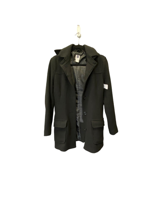 Coat Peacoat By Gap In Black, Size: S