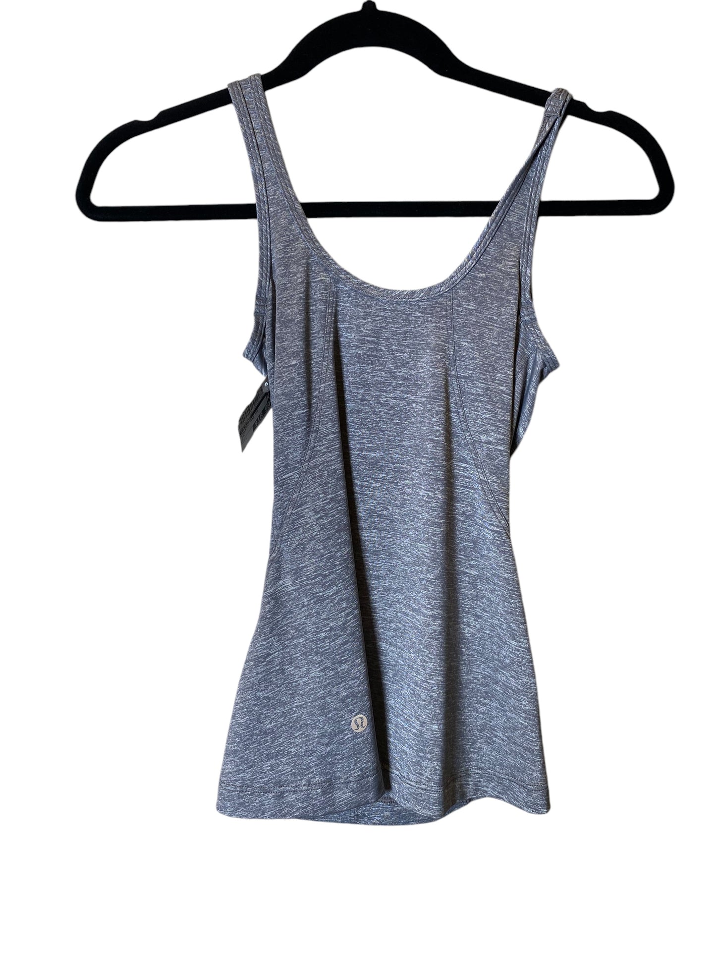 Athletic Tank Top By Lululemon In Grey, Size: S