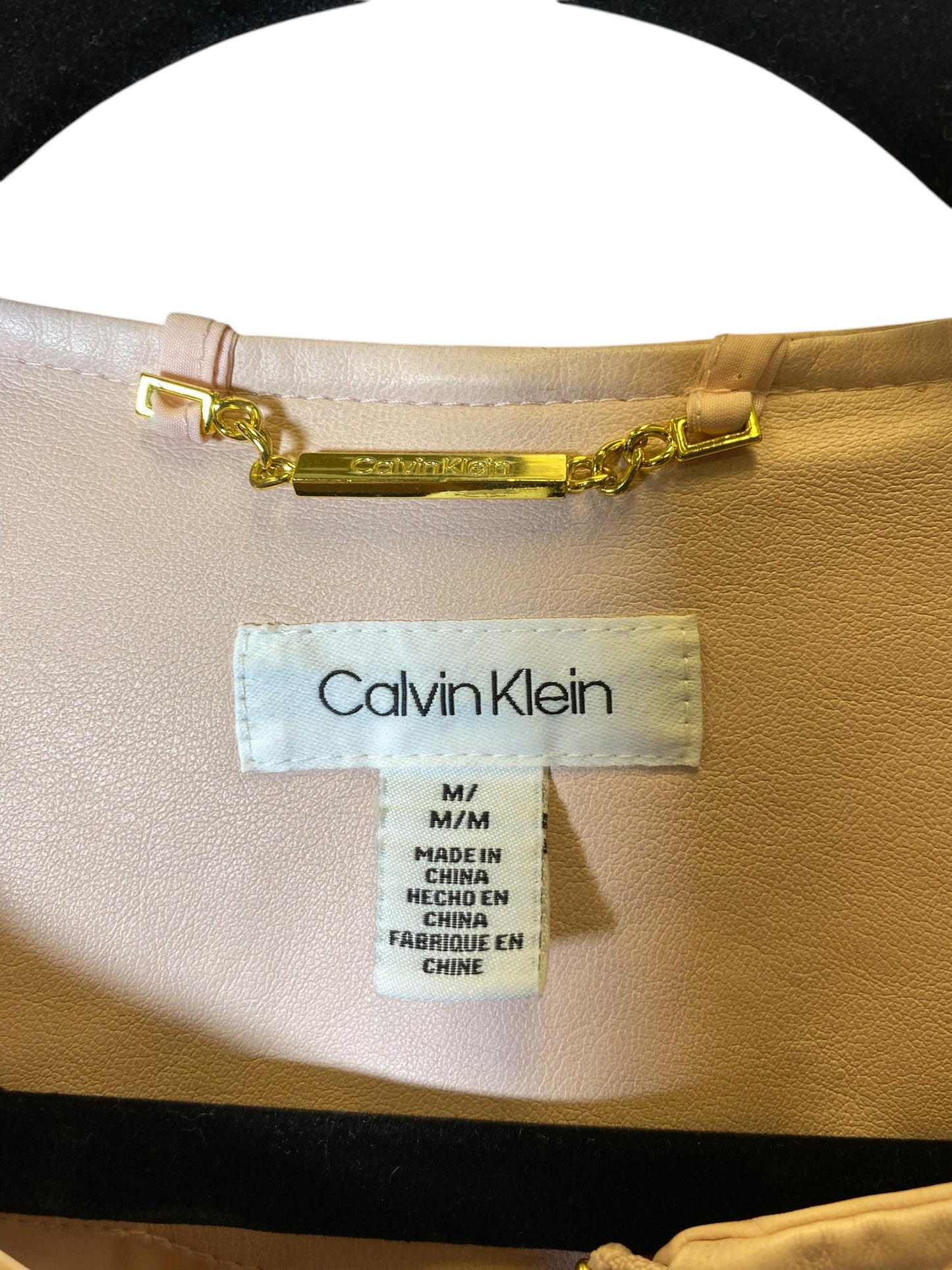 Jacket Other By Calvin Klein In Pink, Size: M