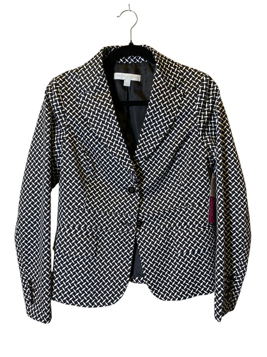 Blazer By New York And Co In Black & White, Size: 8