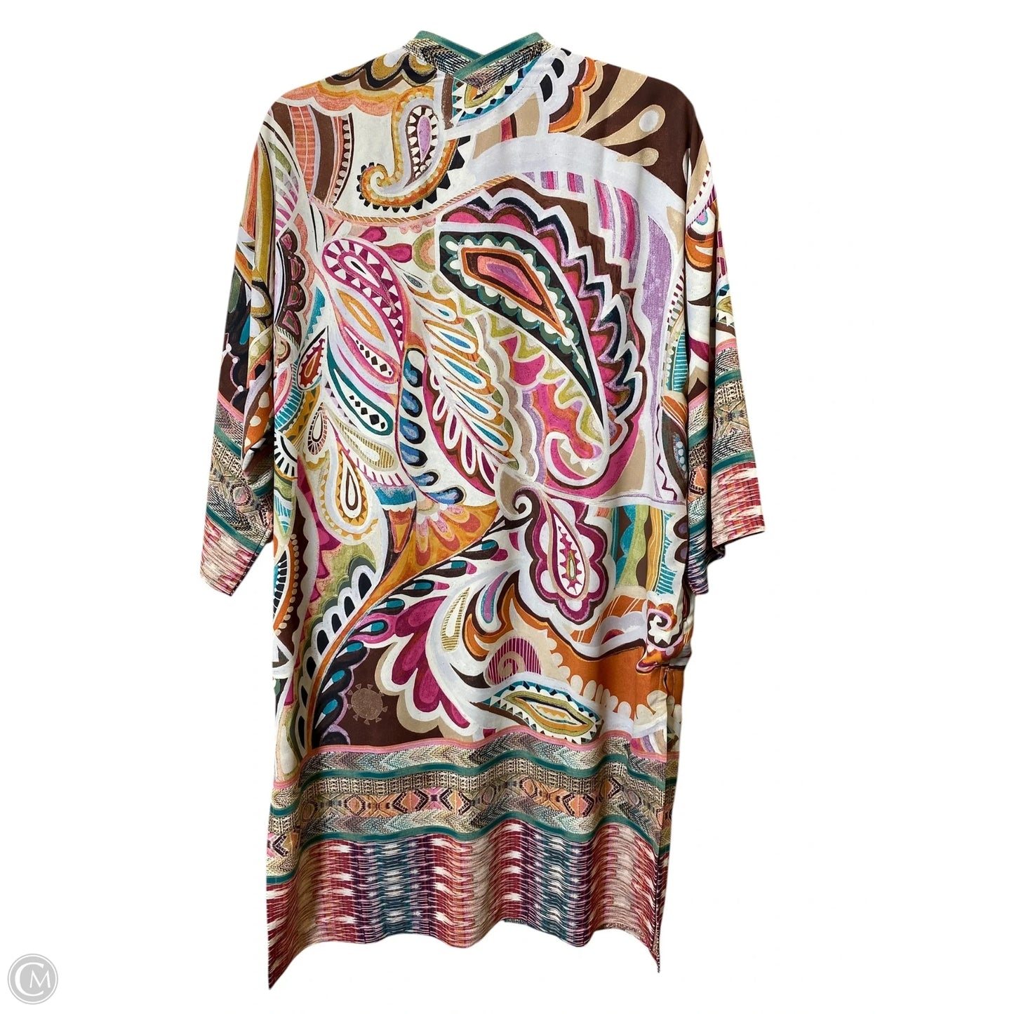 Kimono By Chicos In Multi-colored, Size: Xxs
