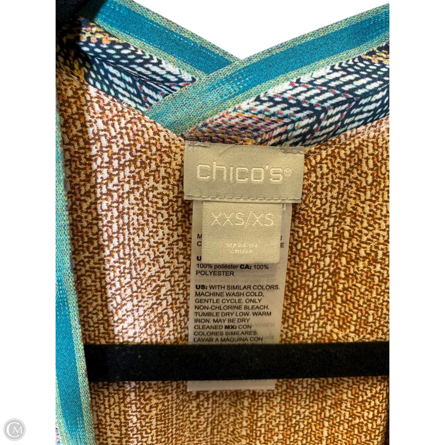 Kimono By Chicos In Multi-colored, Size: Xxs